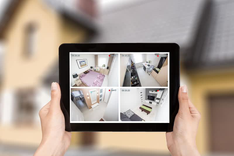 Security camera monitoring